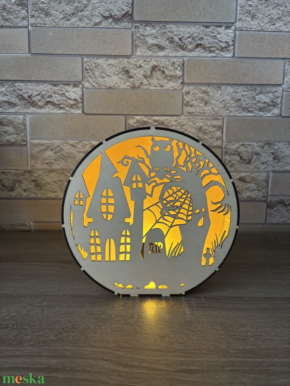 Halloween díszdoboz - otthon & életmód - dekoráció - halloween - halloweeni asztaldísz - Meska.hu