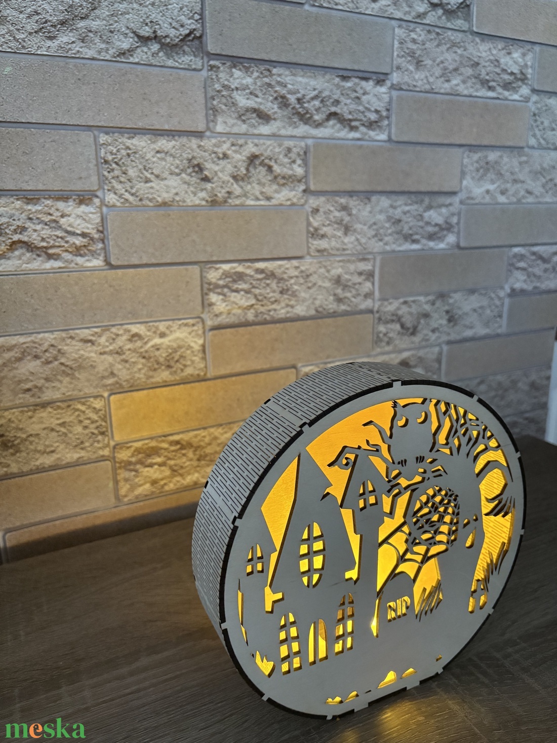 Halloween díszdoboz - otthon & életmód - dekoráció - halloween - halloweeni asztaldísz - Meska.hu