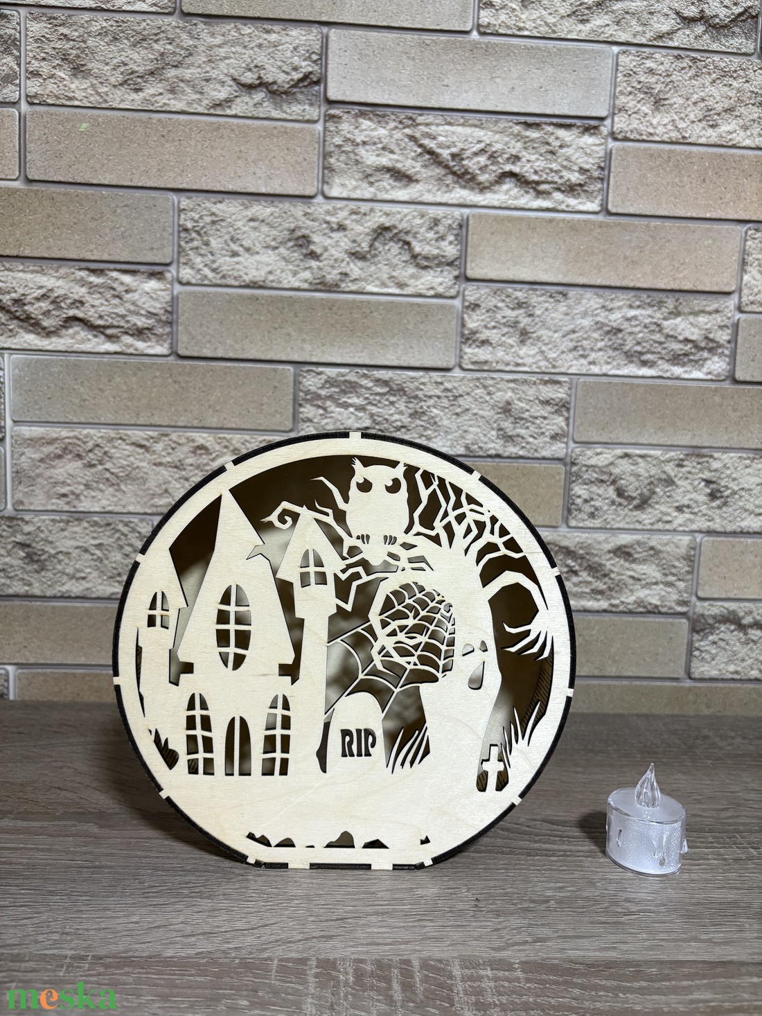 Halloween díszdoboz - otthon & életmód - dekoráció - halloween - halloweeni asztaldísz - Meska.hu