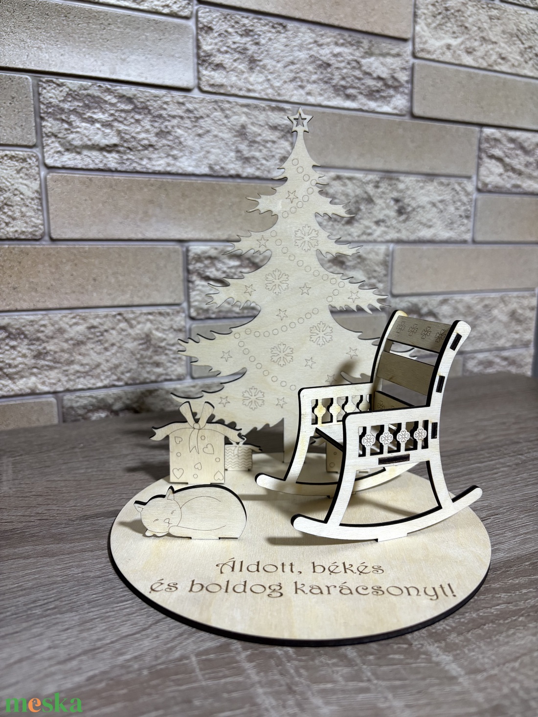 Karácsonyi dekoráció - karácsony - karácsonyi lakásdekoráció - karácsonyfadíszek - Meska.hu