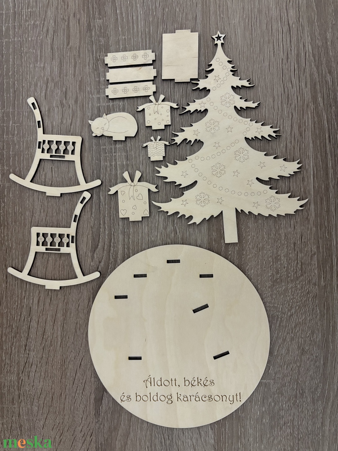 Karácsonyi dekoráció - karácsony - karácsonyi lakásdekoráció - karácsonyfadíszek - Meska.hu