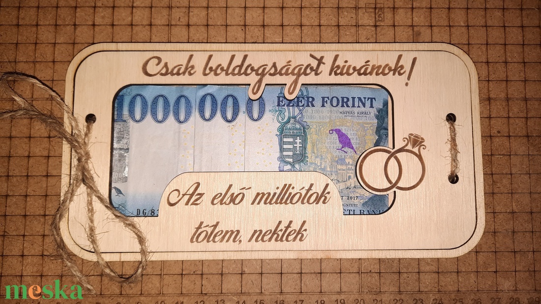Egyedi esküvői vagy ballagási pénz átadó nászajándék átadó - esküvő - emlék & ajándék - nászajándék - esküvői pénzátadó doboz - Meska.hu