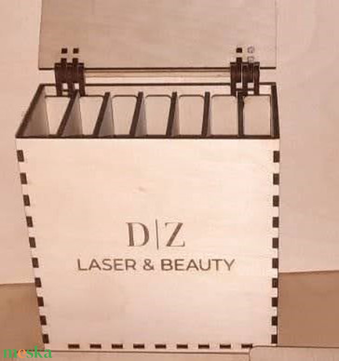 LashBox Műszempilla rendszerező és tároló dobozka a TE saját logóddal cégneveddel. - otthon & életmód - tárolás & rendszerezés - doboz - Meska.hu