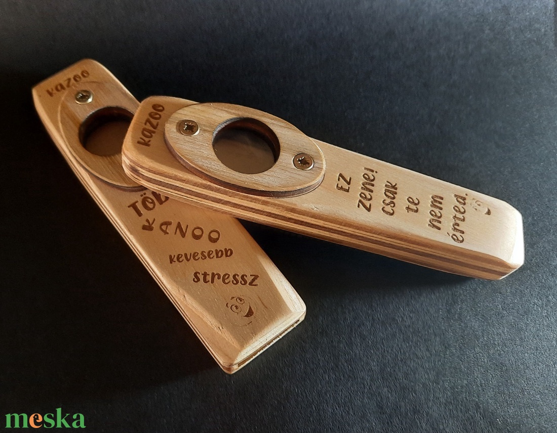 Kazoo egy mókás hangszer bárkinek. Akár prémium minőséggel igényeseknek - könyv & zene - hangszer & hangszertok - Meska.hu