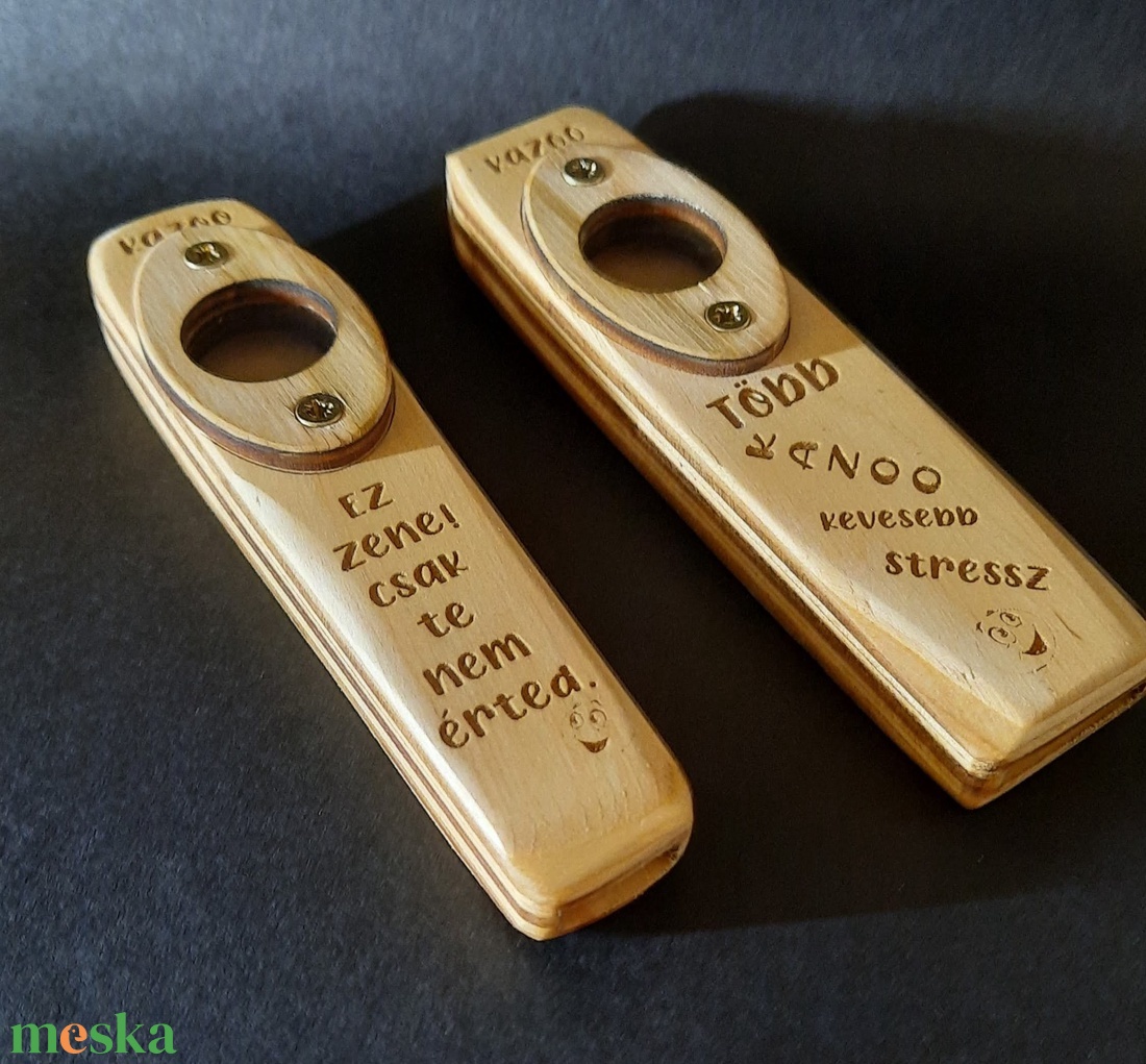 Kazoo egy mókás hangszer bárkinek. Akár prémium minőséggel igényeseknek - könyv & zene - hangszer & hangszertok - Meska.hu