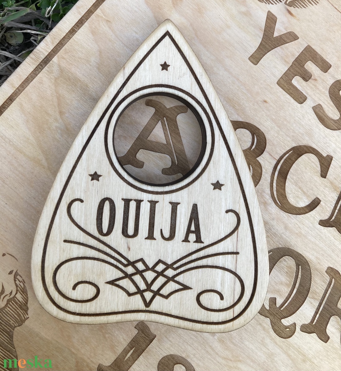 Igényes szellem ABC vagy OUIJA board fali dísz. - otthon & életmód - dekoráció - kép & falikép - táblakép - Meska.hu Igényes szellem ABC vagy OUIJA board fali dísz. - otthon & életmód - dekoráció - kép & falikép - táblakép - Meska.hu