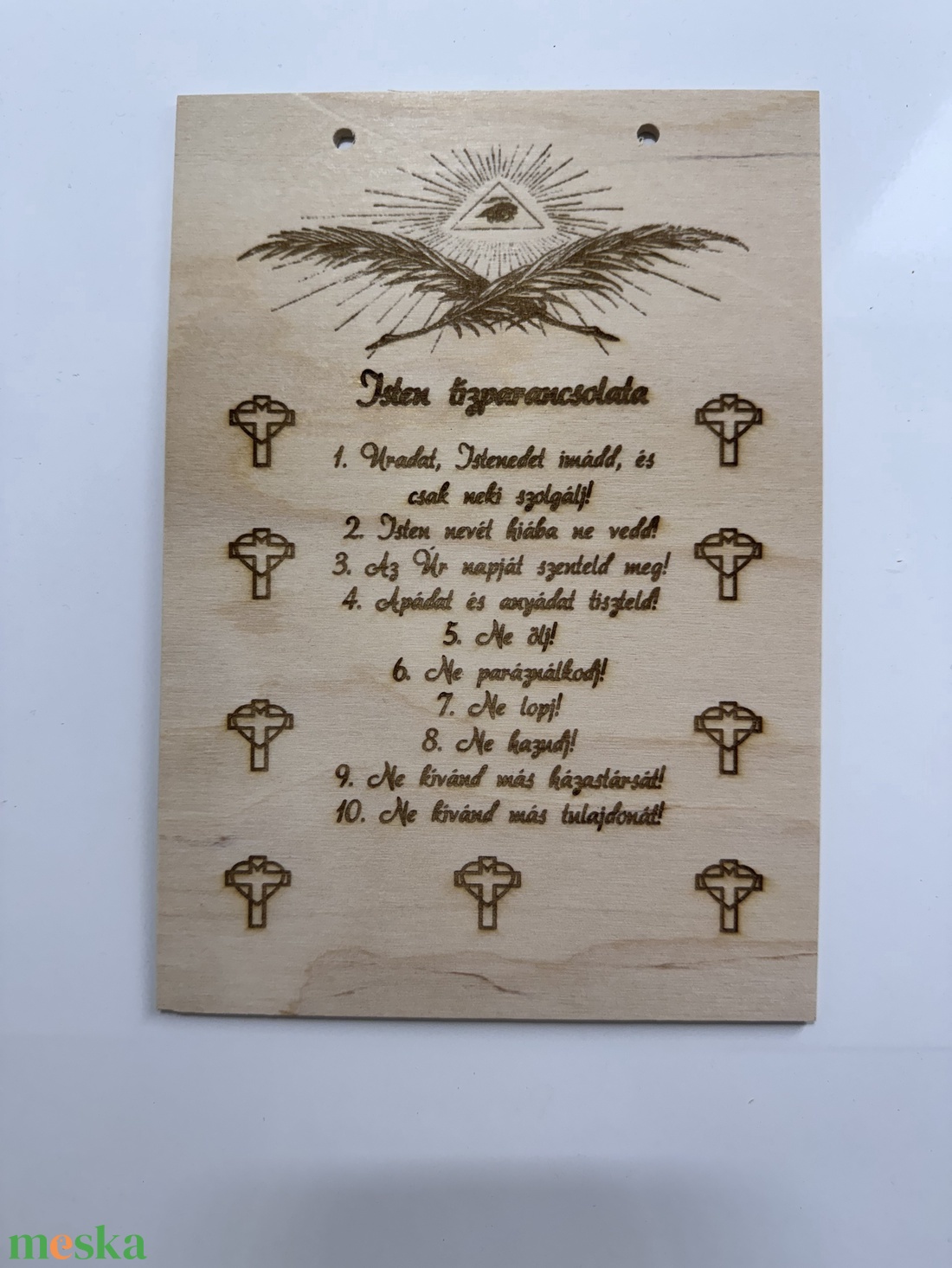 Fatábla Isten Tizparancsolat - otthon & életmód - dekoráció - kép & falikép - táblakép - Meska.hu Fatábla Isten Tizparancsolat - otthon & életmód - dekoráció - kép & falikép - táblakép - Meska.hu