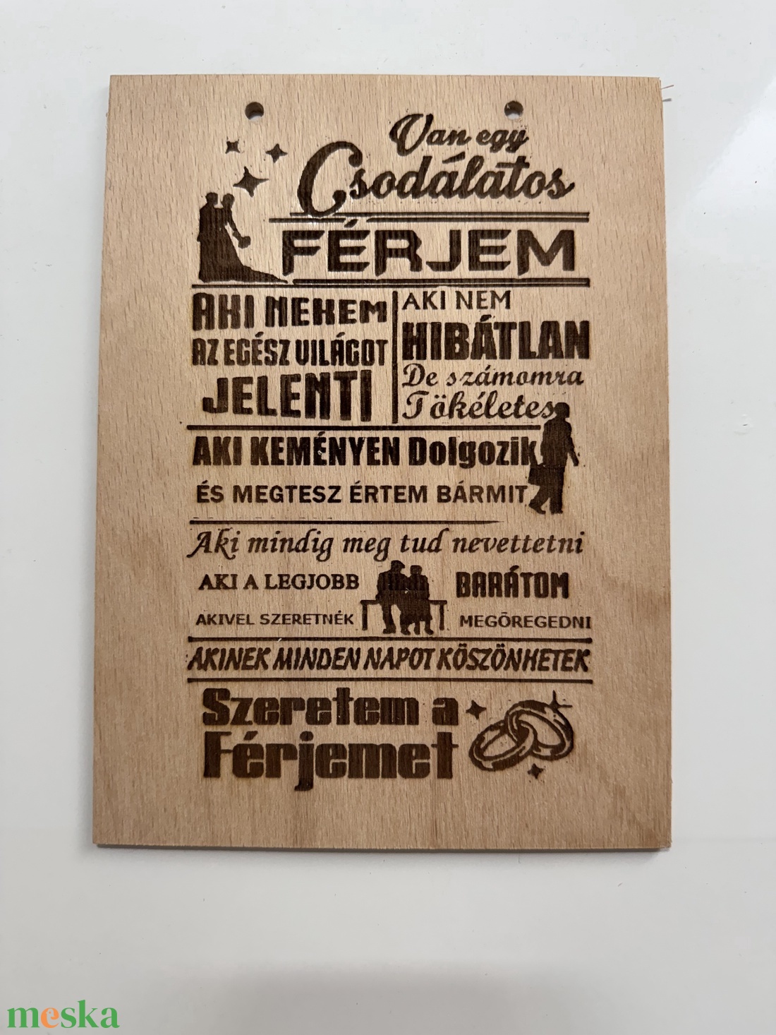 Fatábla Van egy csodálatos Férjem - otthon & életmód - dekoráció - kép & falikép - táblakép - Meska.hu Fatábla Van egy csodálatos Férjem - otthon & életmód - dekoráció - kép & falikép - táblakép - Meska.hu