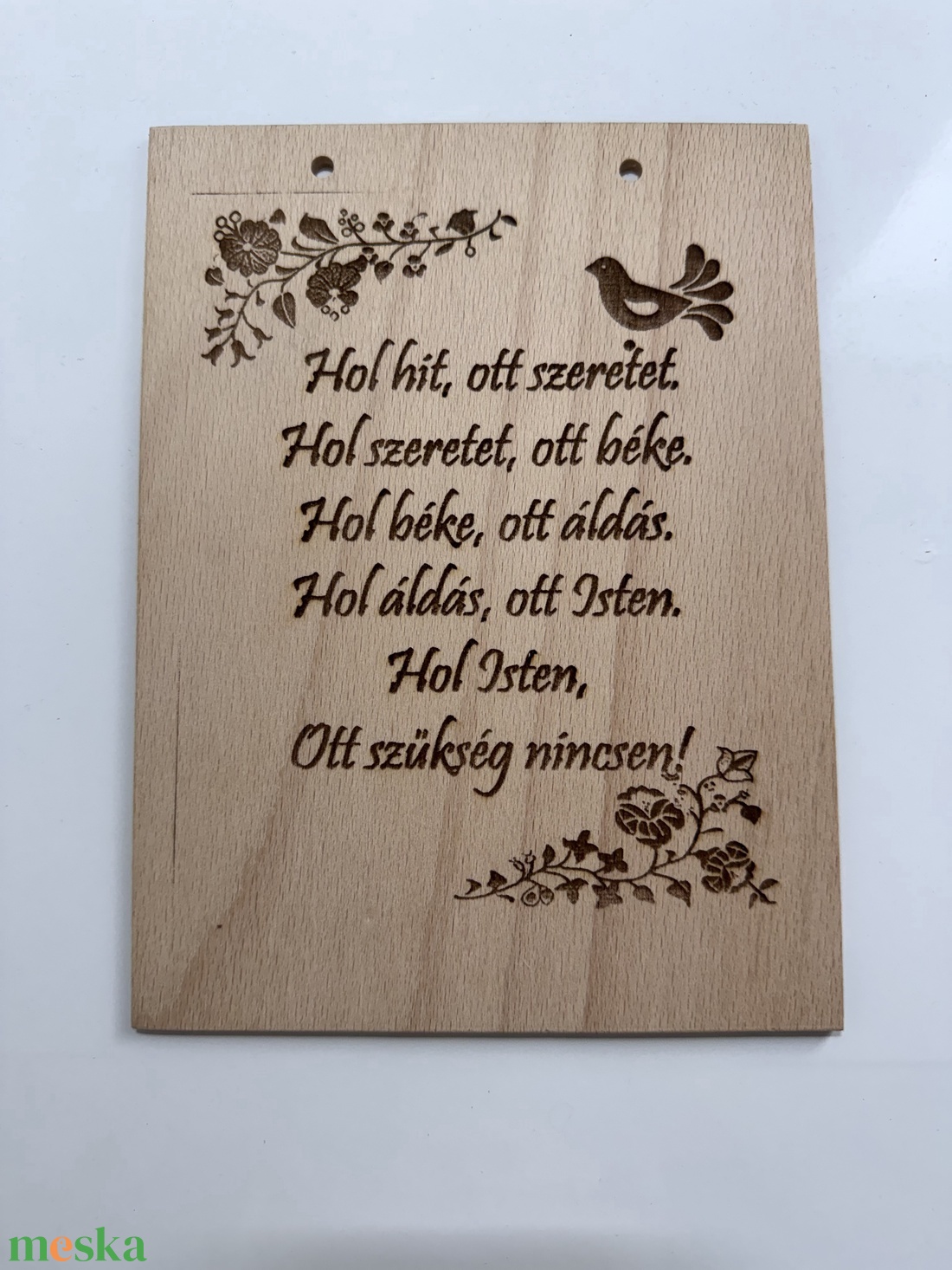 Fatábla Hol hit, ott szeretet - otthon & életmód - dekoráció - kép & falikép - táblakép - Meska.hu Fatábla Hol hit, ott szeretet - otthon & életmód - dekoráció - kép & falikép - táblakép - Meska.hu