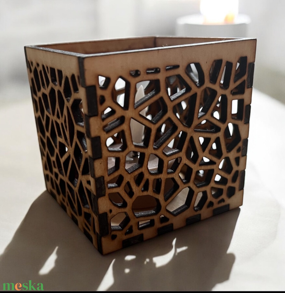 Mécsestartó Voronoi mintával - otthon & életmód - gyertya, illat, aroma - mécses és mécsestartó - Meska.hu Mécsestartó Voronoi mintával - otthon & életmód - gyertya, illat, aroma - mécses és mécsestartó - Meska.hu