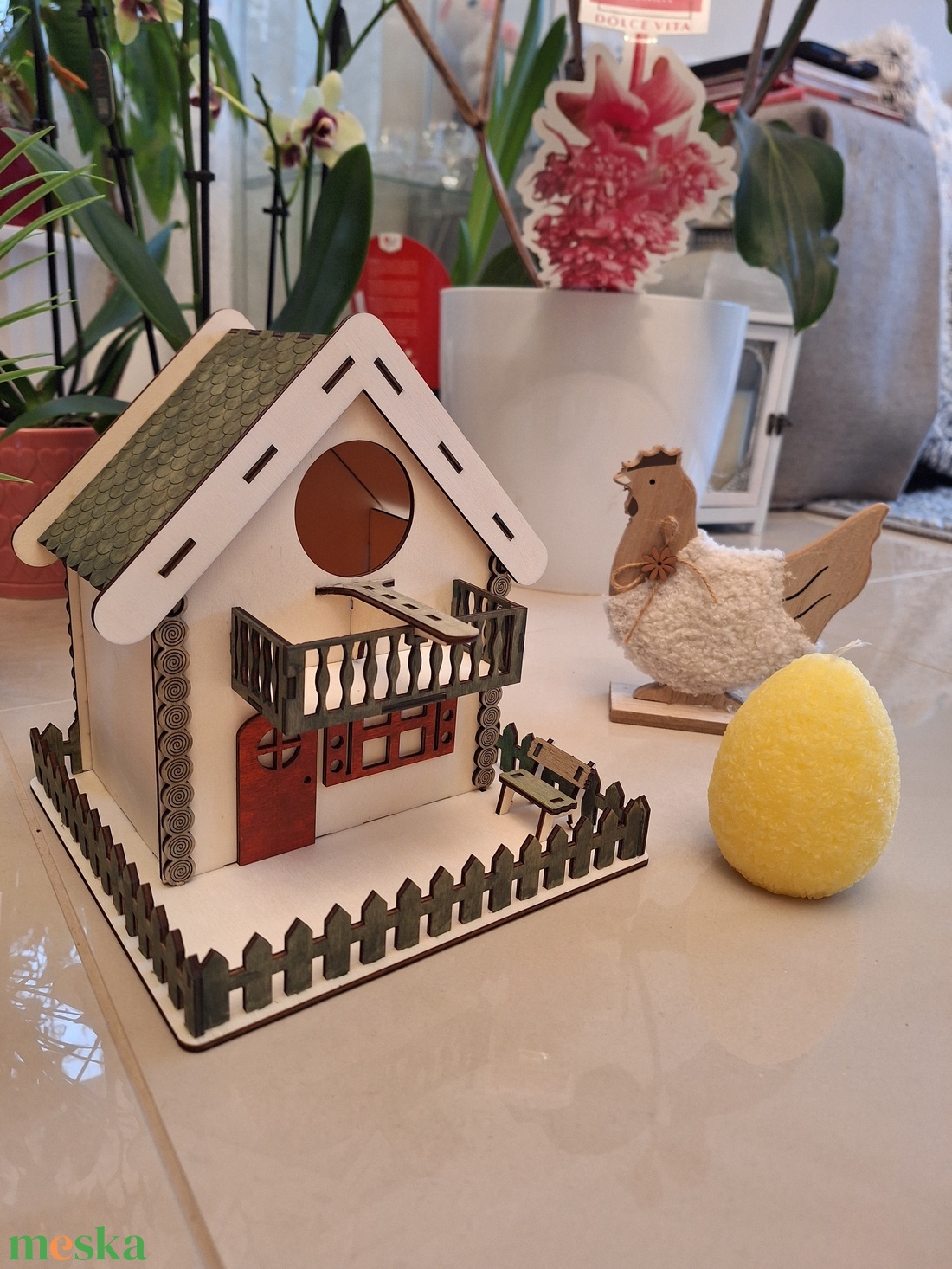 Dekoratív madáretető - otthon & életmód - dekoráció - dísztárgy - Meska.hu