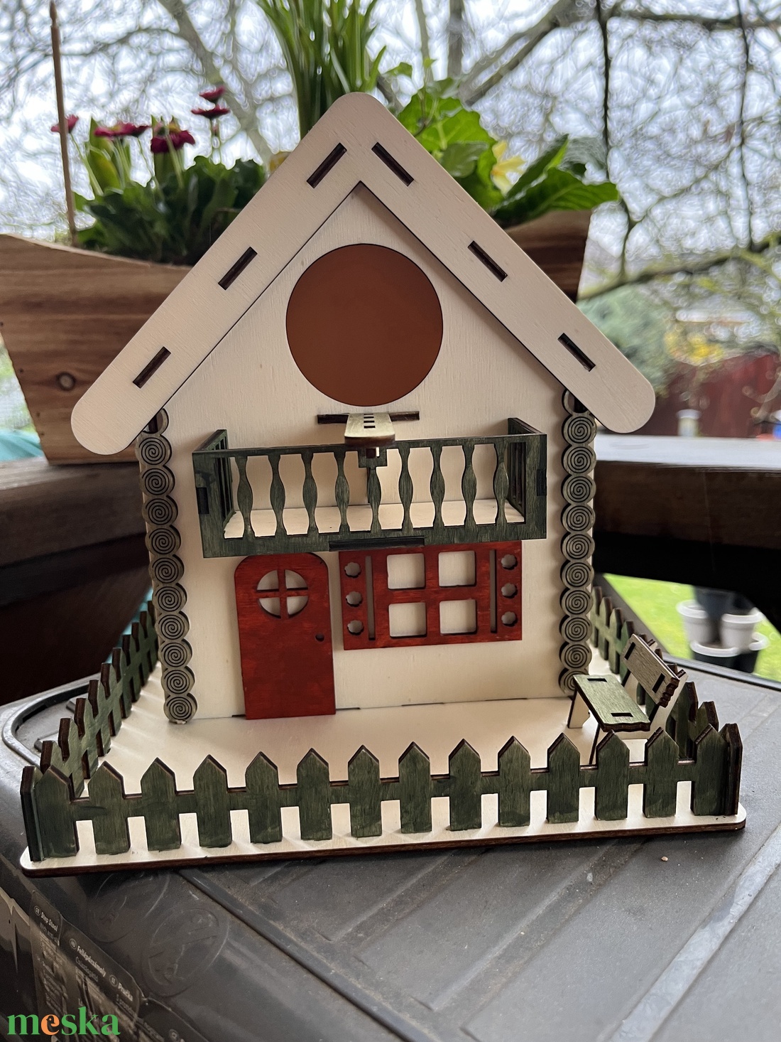 Dekoratív madáretető - otthon & életmód - dekoráció - dísztárgy - Meska.hu