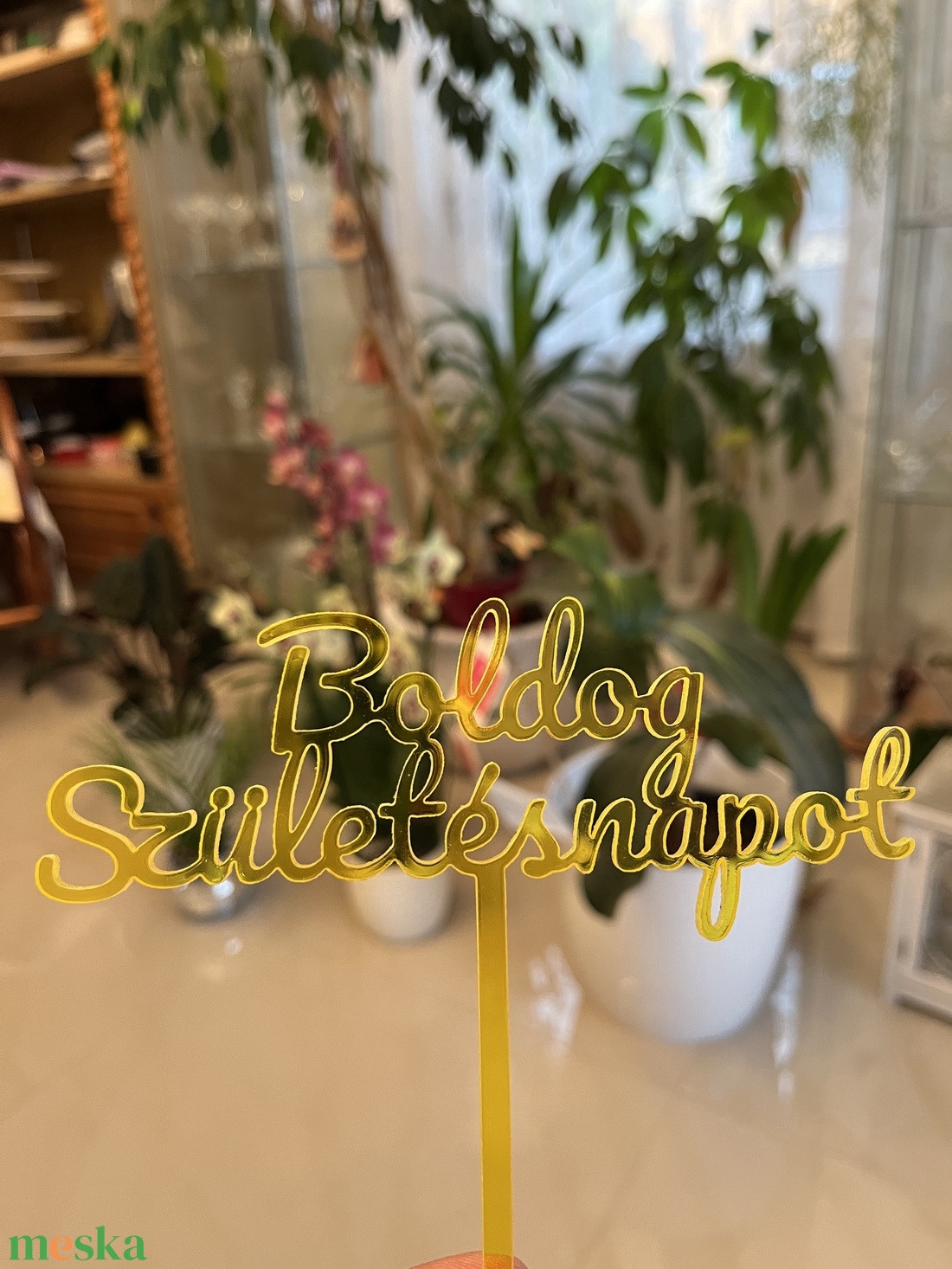 Akril tortabeszúró - esküvő - emlék & ajándék - köszönőajándék - Meska.hu