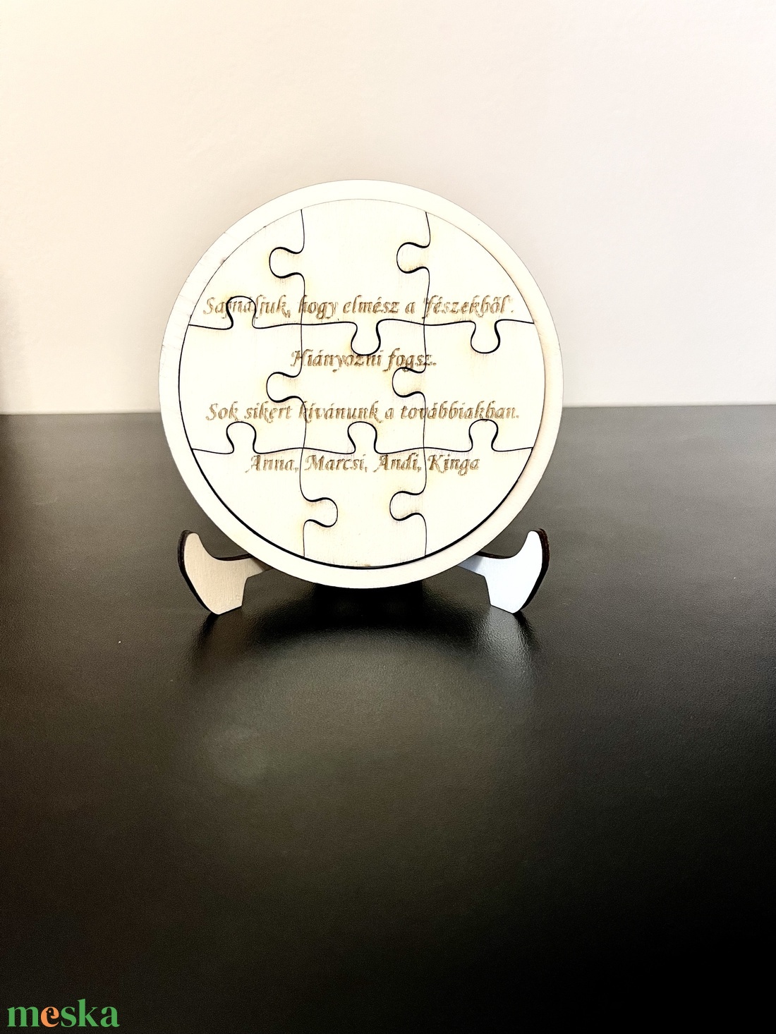 Egyedi emlék puzzle - otthon & életmód - konyhafelszerelés, tálalás - konyhai dekoráció - hűtőmágnes - Meska.hu