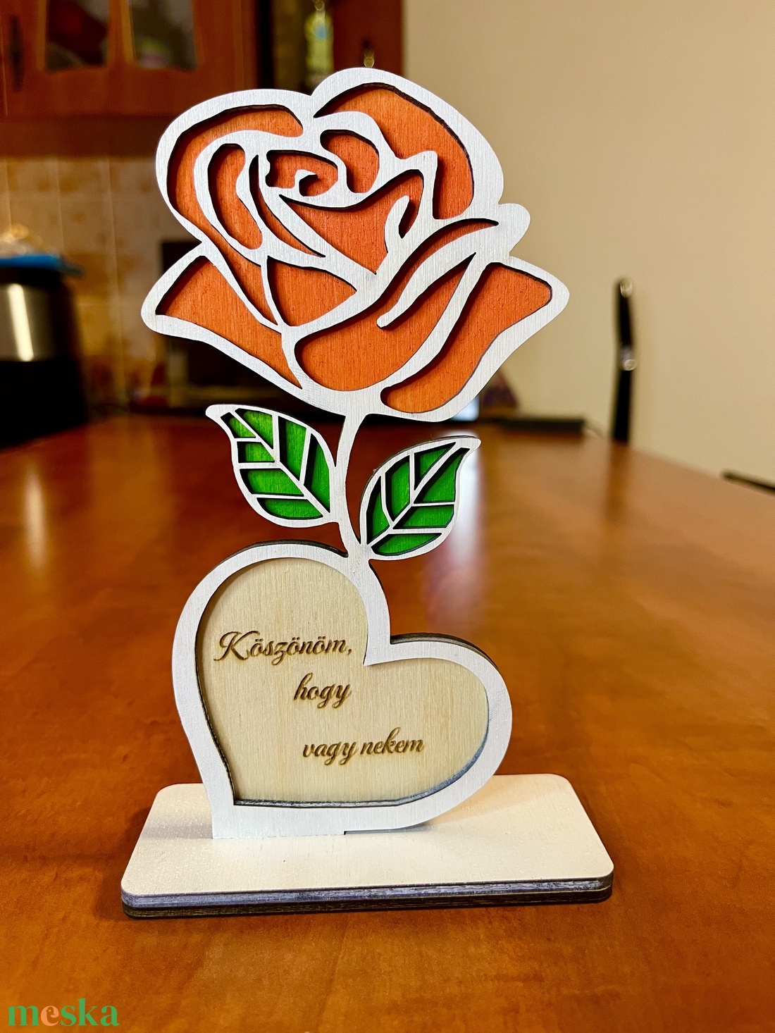 Anyáknapi örökrózsa - otthon & életmód - virágdekoráció - virágdíszek - asztali virágdísz - Meska.hu