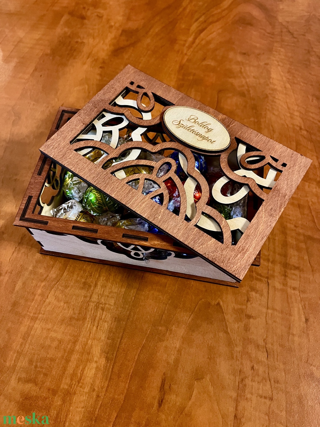 Emlékdoboz, bonbonos doboz - esküvő - emlék & ajándék - doboz - Meska.hu