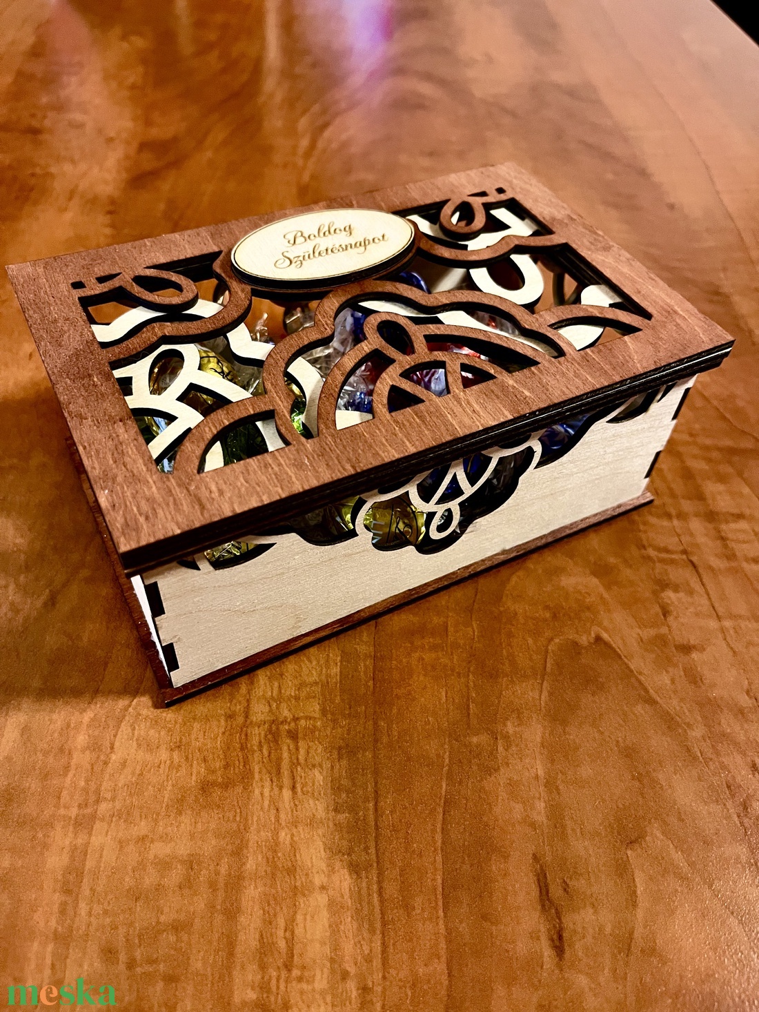 Emlékdoboz, bonbonos doboz - esküvő - emlék & ajándék - doboz - Meska.hu