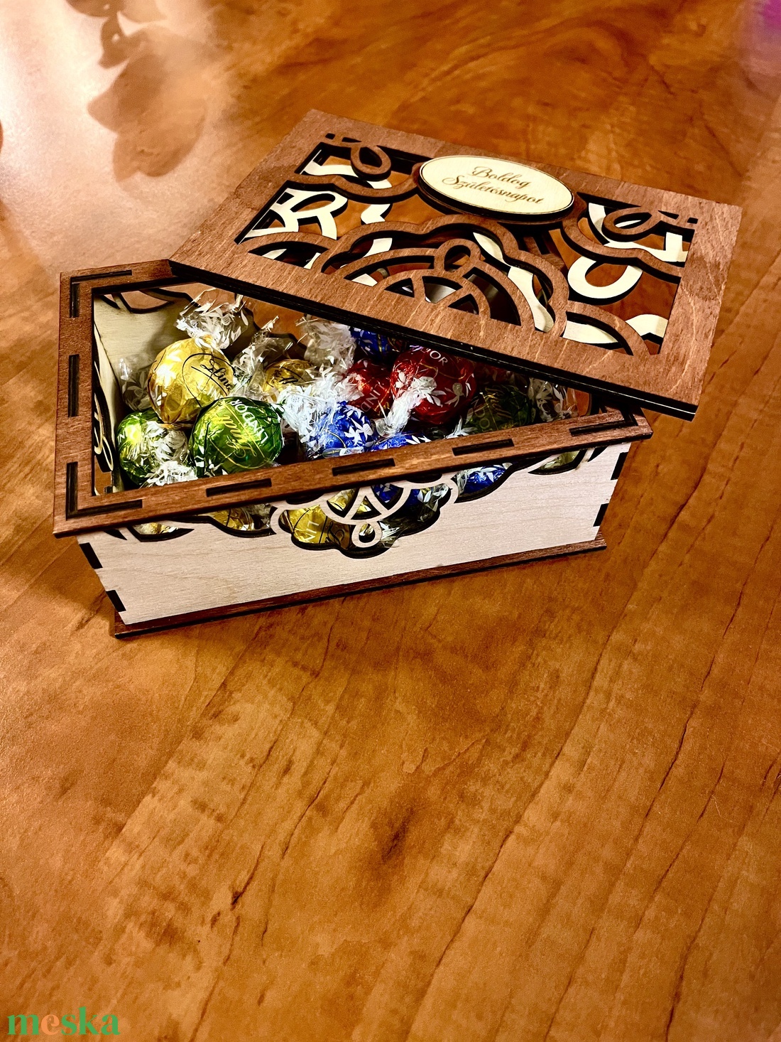 Emlékdoboz, bonbonos doboz - esküvő - emlék & ajándék - doboz - Meska.hu