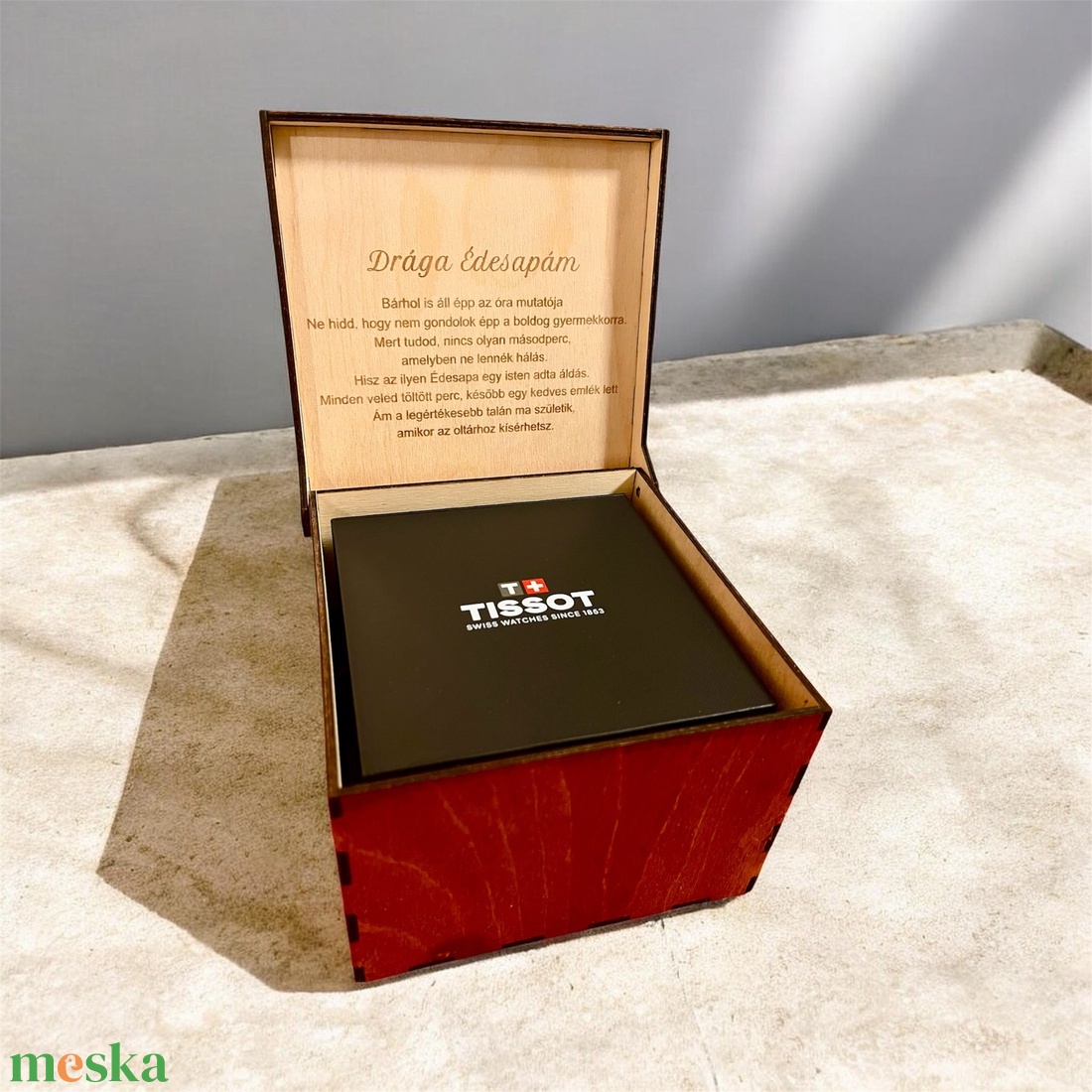 Egyedi szülőköszöntő ajándékdoboz - esküvő - emlék & ajándék - szülőköszöntő ajándék - Meska.hu