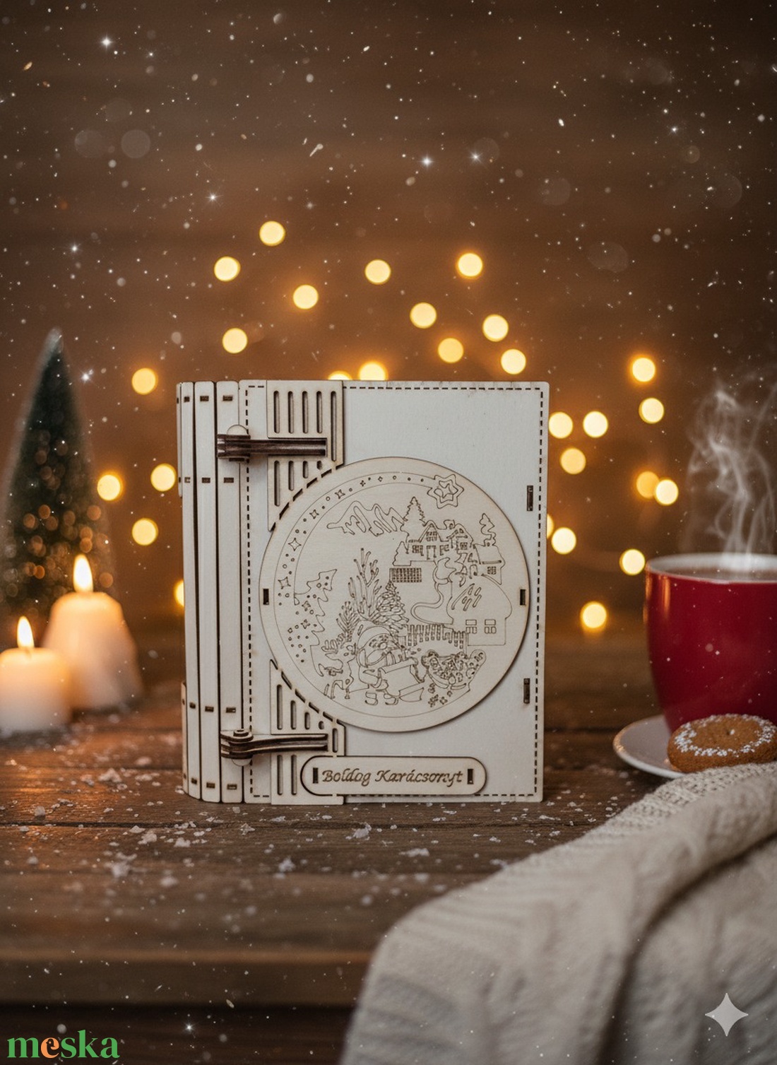 Fa adventi naptár könyv - karácsony - adventi díszek - adventi naptár - Meska.hu Fa adventi naptár könyv - karácsony - adventi díszek - adventi naptár - Meska.hu