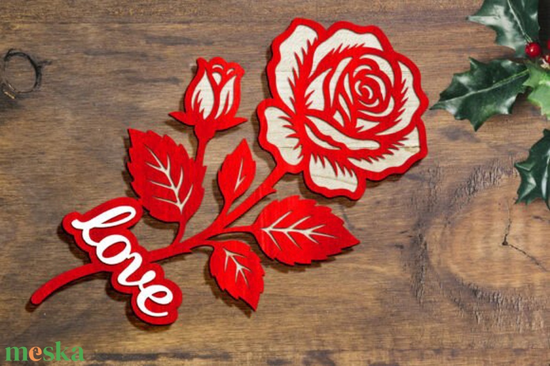 Valentin-napi Örök Rózsa - otthon & életmód - virágdekoráció - virágok - szálas virág - Meska.hu