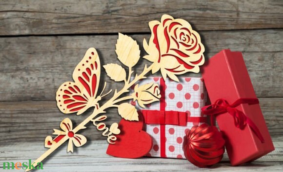 Valentin napi örök rózsa - otthon & életmód - virágdekoráció - virágok - szálas virág - Meska.hu