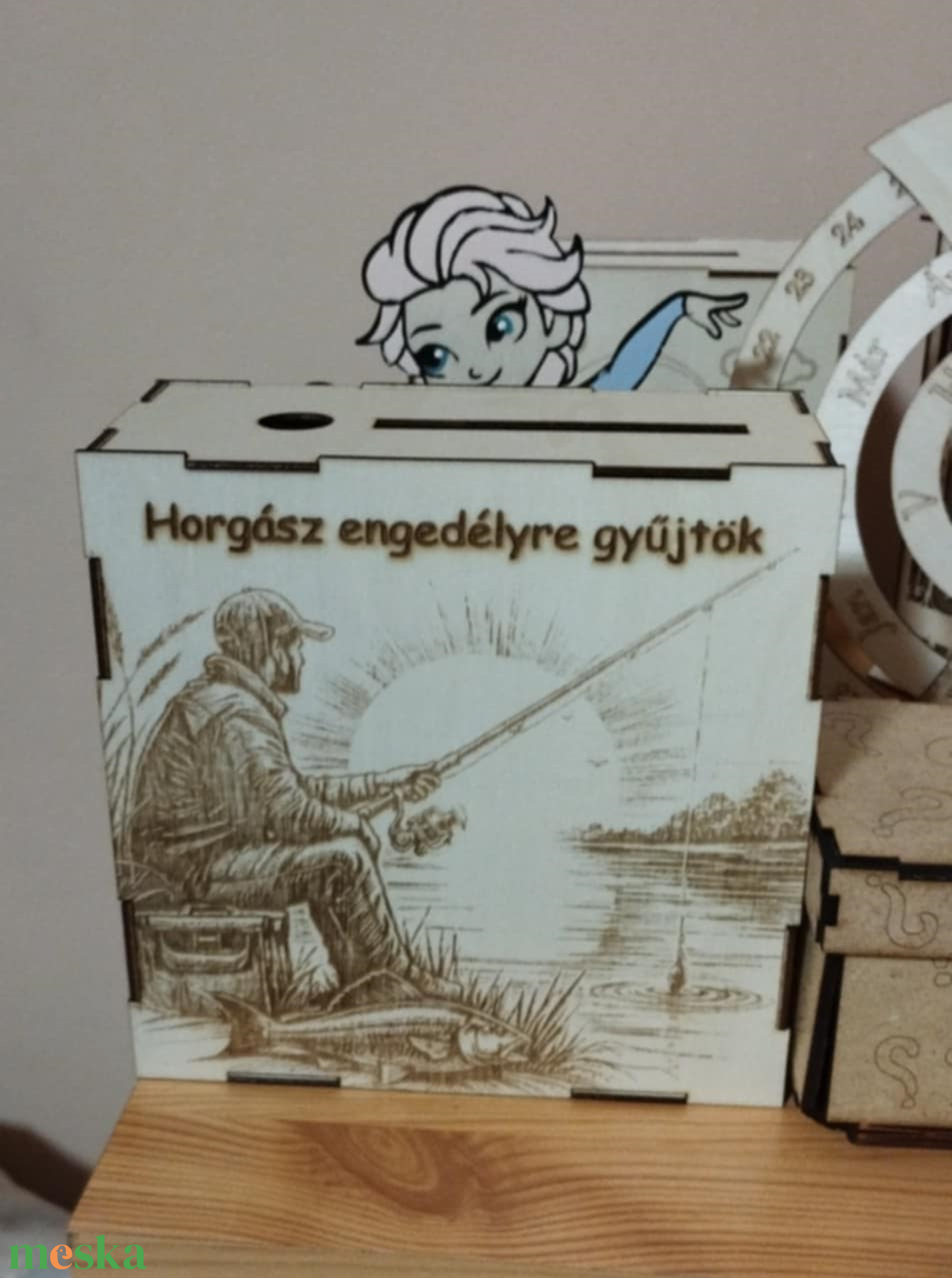 Egyedi pénzgyűjtő doboz - otthon & életmód - dekoráció - asztal és polc dekoráció - persely - Meska.hu