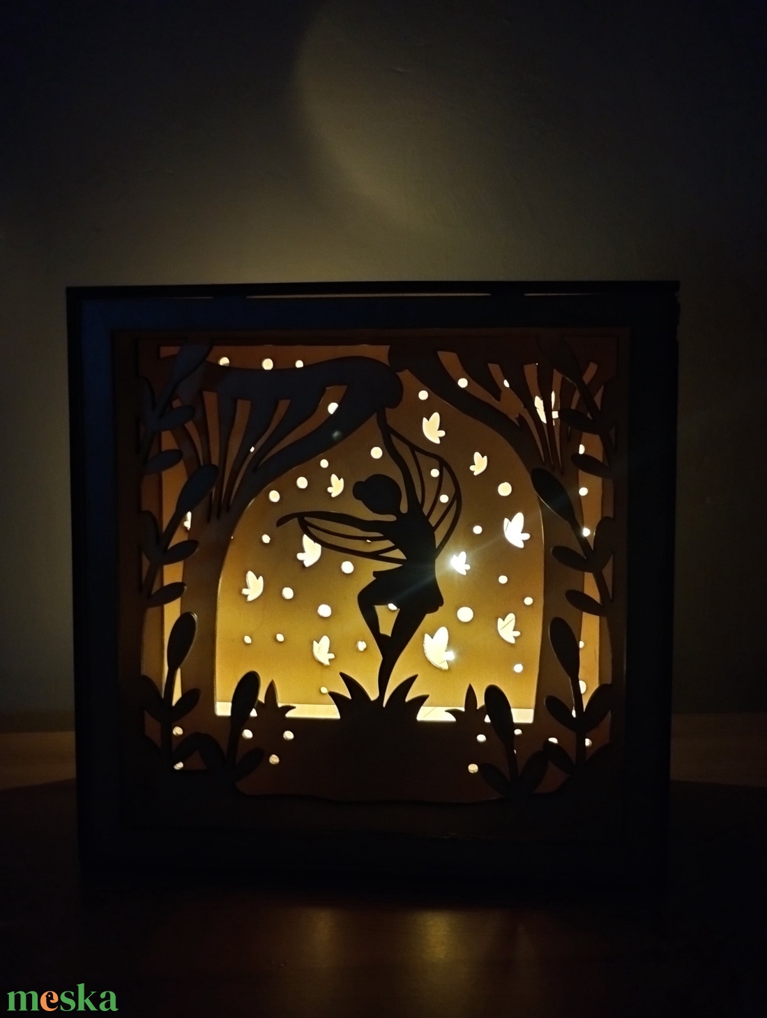 Erdei tündérfény világító hangulatlámpa - otthon & életmód - lámpa - hangulatlámpa - Meska.hu