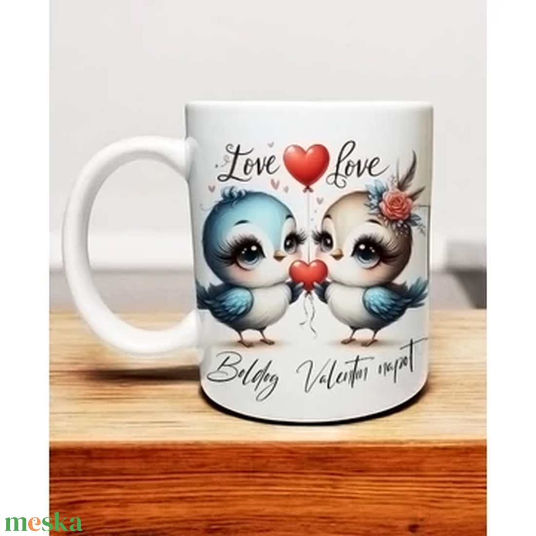 Valentin-napi bögre - otthon & életmód - konyhafelszerelés, tálalás - tálalás - bögre & csésze - Meska.hu