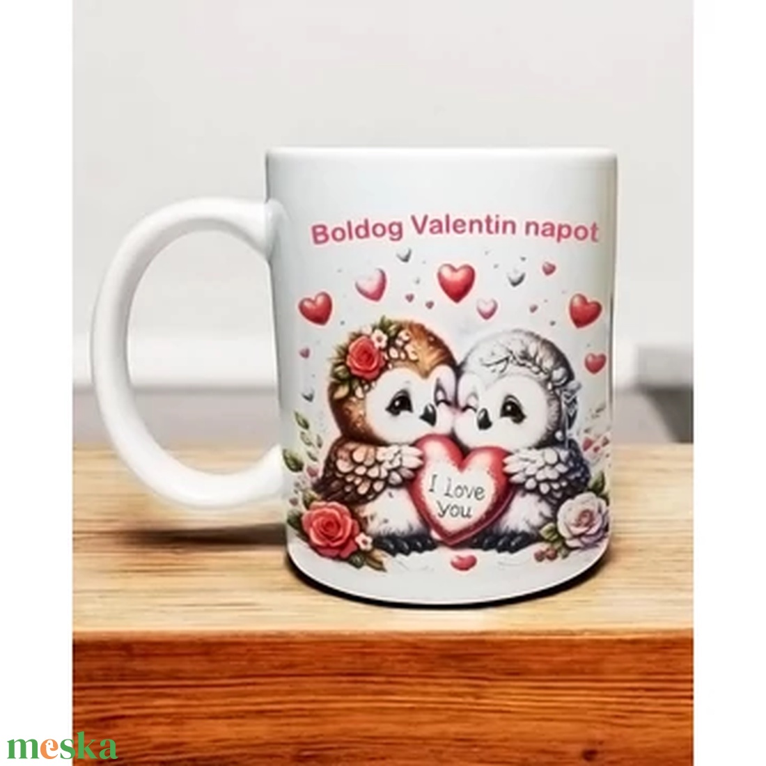 Valentin-napi bögre - otthon & életmód - konyhafelszerelés, tálalás - tálalás - bögre & csésze - Meska.hu