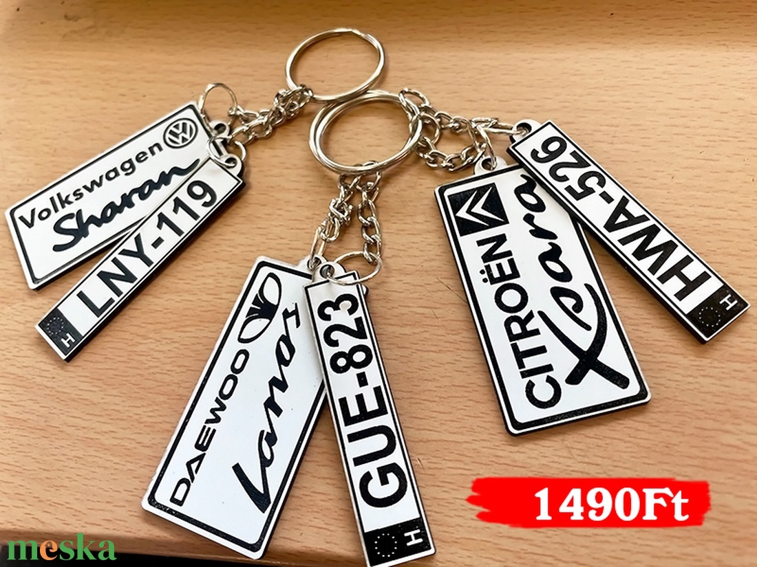 Gravírozott akril kulcstartók - táska & tok - kulcstartó & táskadísz - kulcstartó - Meska.hu