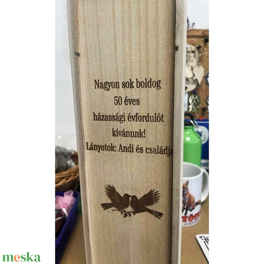 Gravírozott fadobozok - kellékek & szerszámok - hobby fa alapanyag - doboz - Meska.hu