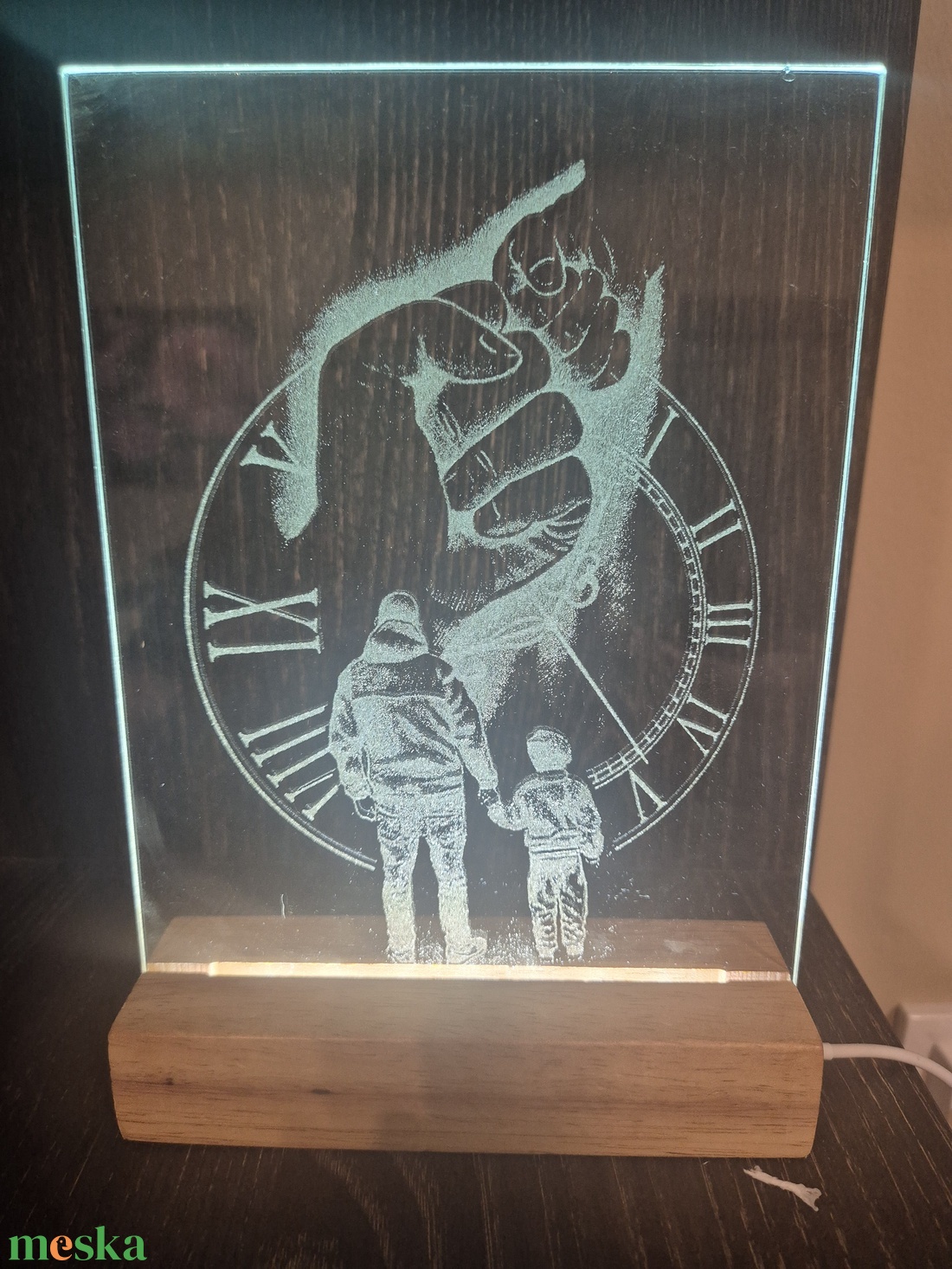 Gravirozott kép - otthon & életmód - dekoráció - dísztárgy - Meska.hu