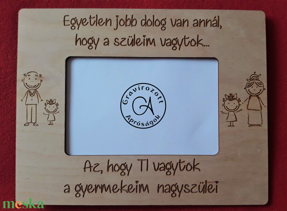 Nagyszülős képkeret - otthon & életmód - dekoráció - kép & falikép - képkeret - Meska.hu Nagyszülős képkeret - otthon & életmód - dekoráció - kép & falikép - képkeret - Meska.hu