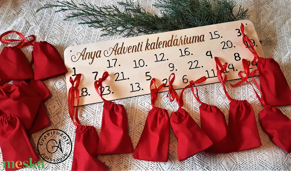Adventi kalendárium - karácsony - adventi díszek - adventi naptár - Meska.hu Adventi kalendárium - karácsony - adventi díszek - adventi naptár - Meska.hu