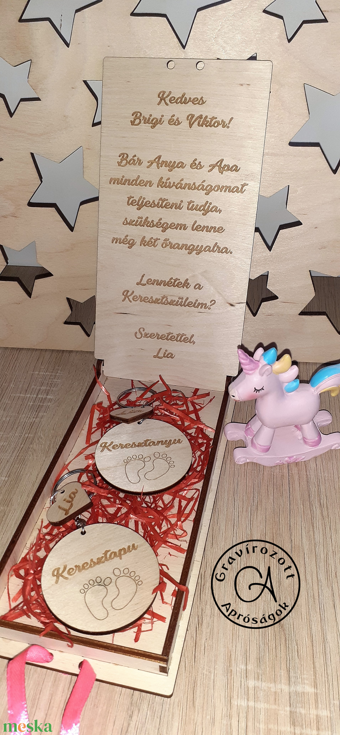 Keresztszülő felkérő kulcstartóval - otthon & életmód - dekoráció - asztal és polc dekoráció - díszdoboz - Meska.hu Keresztszülő felkérő kulcstartóval - otthon & életmód - dekoráció - asztal és polc dekoráció - díszdoboz - Meska.hu
