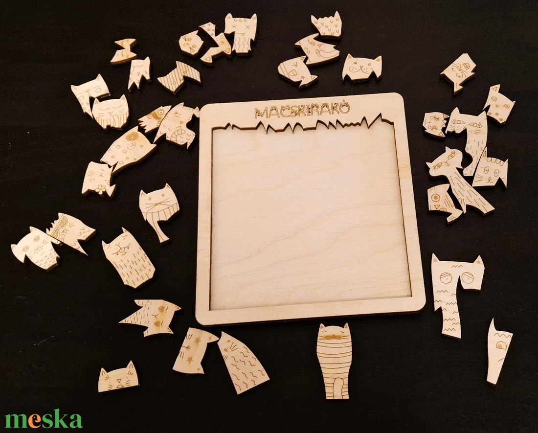 Macskirakó - kirakó macskarajongóknak - játék & sport - puzzle - hagyományos puzzle - Meska.hu Macskirakó - kirakó macskarajongóknak - játék & sport - puzzle - hagyományos puzzle - Meska.hu