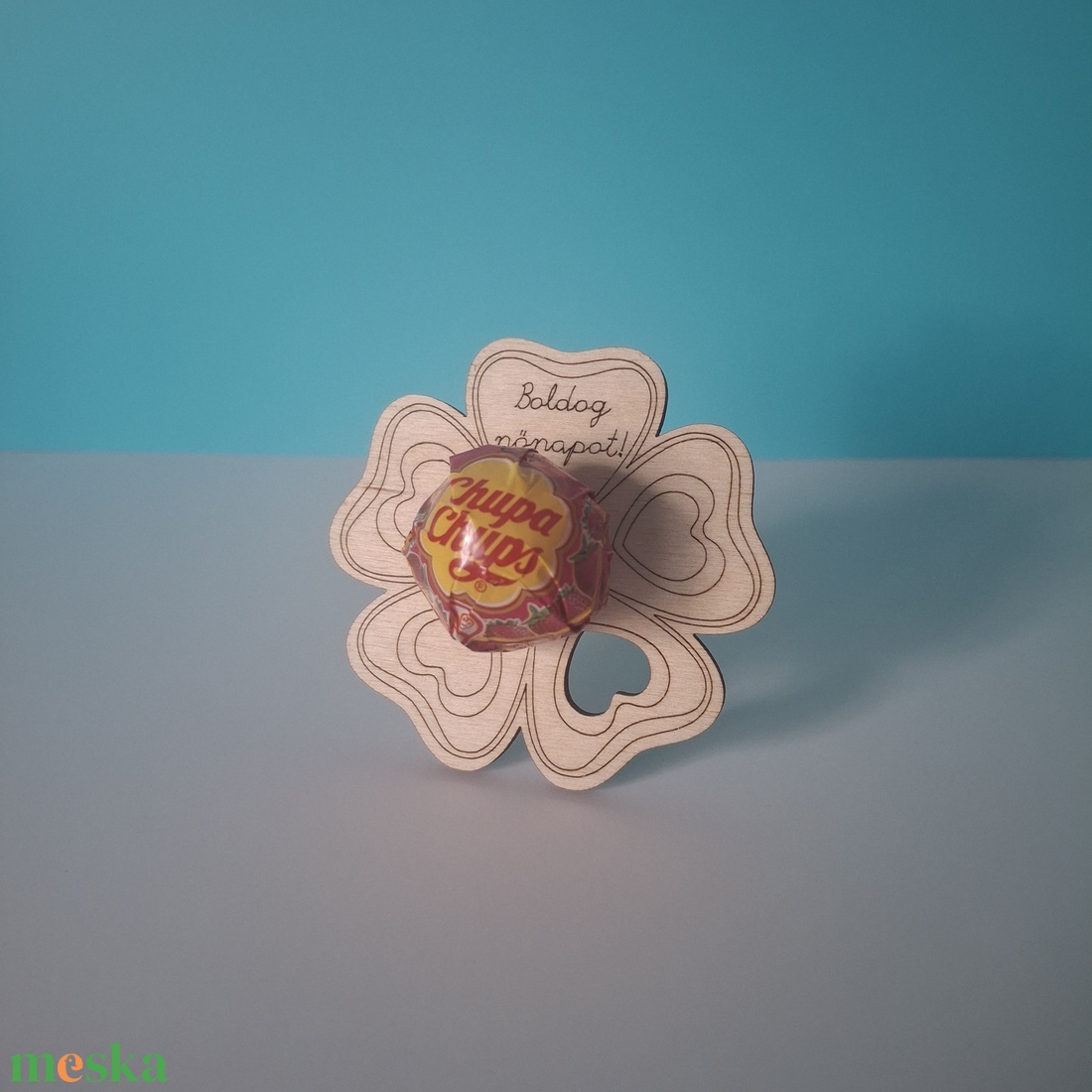 Virágfej nyalókához - otthon & életmód - dekoráció - dísztárgy - Meska.hu