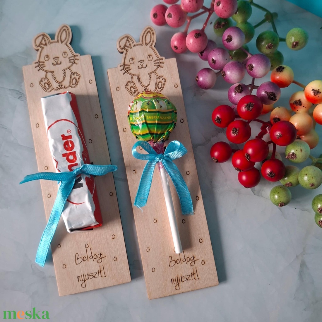 Húsvéti csoki/nyalóka átadó - otthon & életmód - dekoráció - dísztárgy - Meska.hu