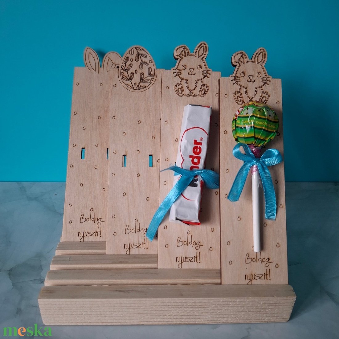 Húsvéti csoki/nyalóka átadó - otthon & életmód - dekoráció - dísztárgy - Meska.hu