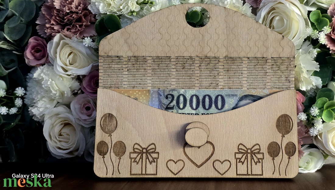 Pénz átadó boldog születésnapot felirattal - otthon & életmód - papír, írószer - ajándékozás kellékei - pénzátadó doboz - Meska.hu