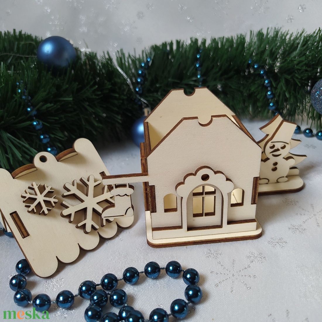 Mézeskalács házikó mécsestartó - karácsony - karácsonyi lakásdekoráció - karácsonyi fénydekoráció - Meska.hu