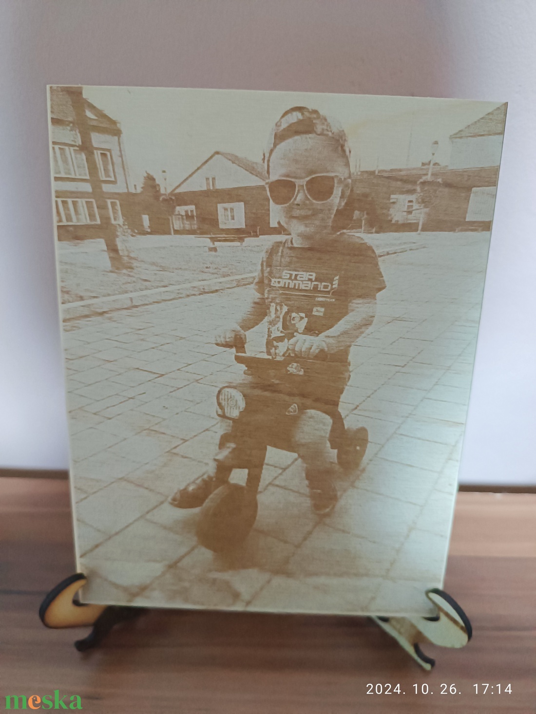 Fénykép gravírozás - esküvő - emlék & ajándék - album & fotóalbum - Meska.hu