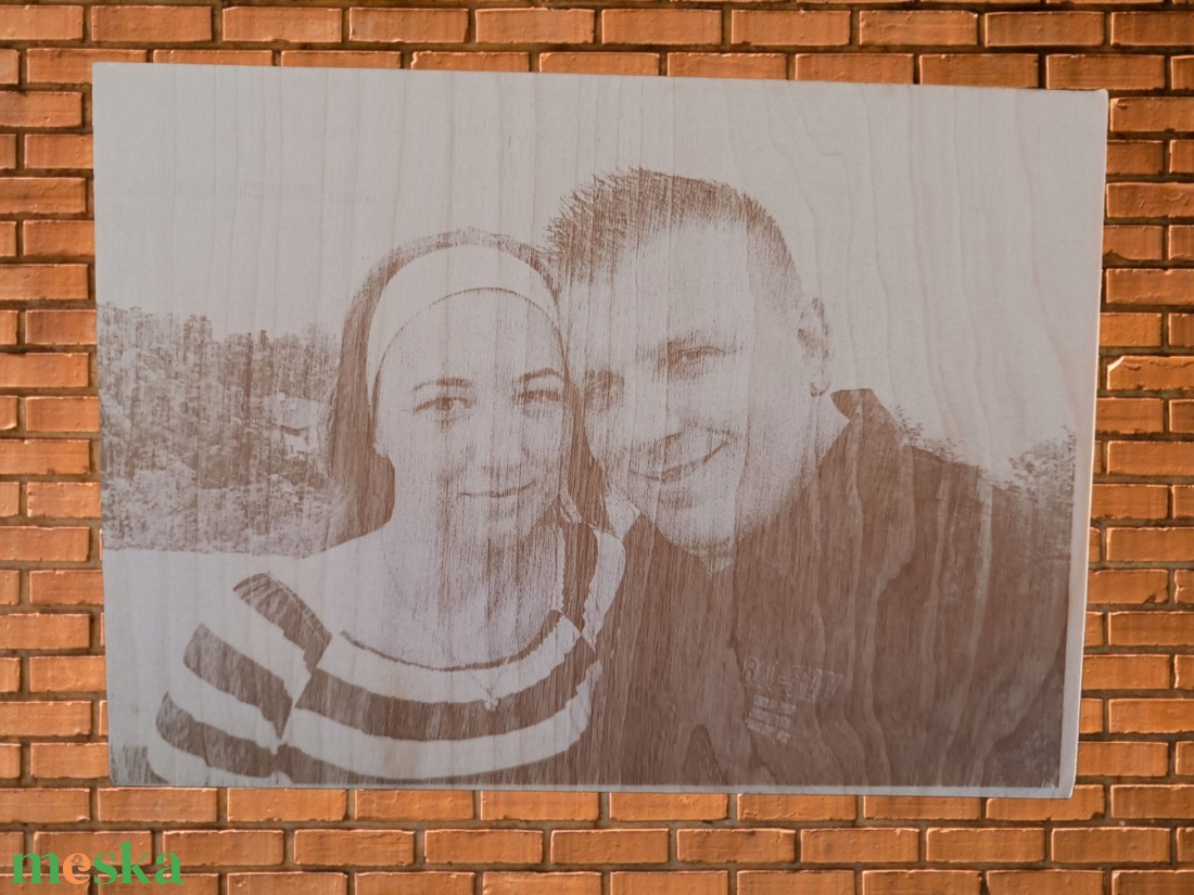 Fénykép gravírozás - esküvő - emlék & ajándék - album & fotóalbum - Meska.hu