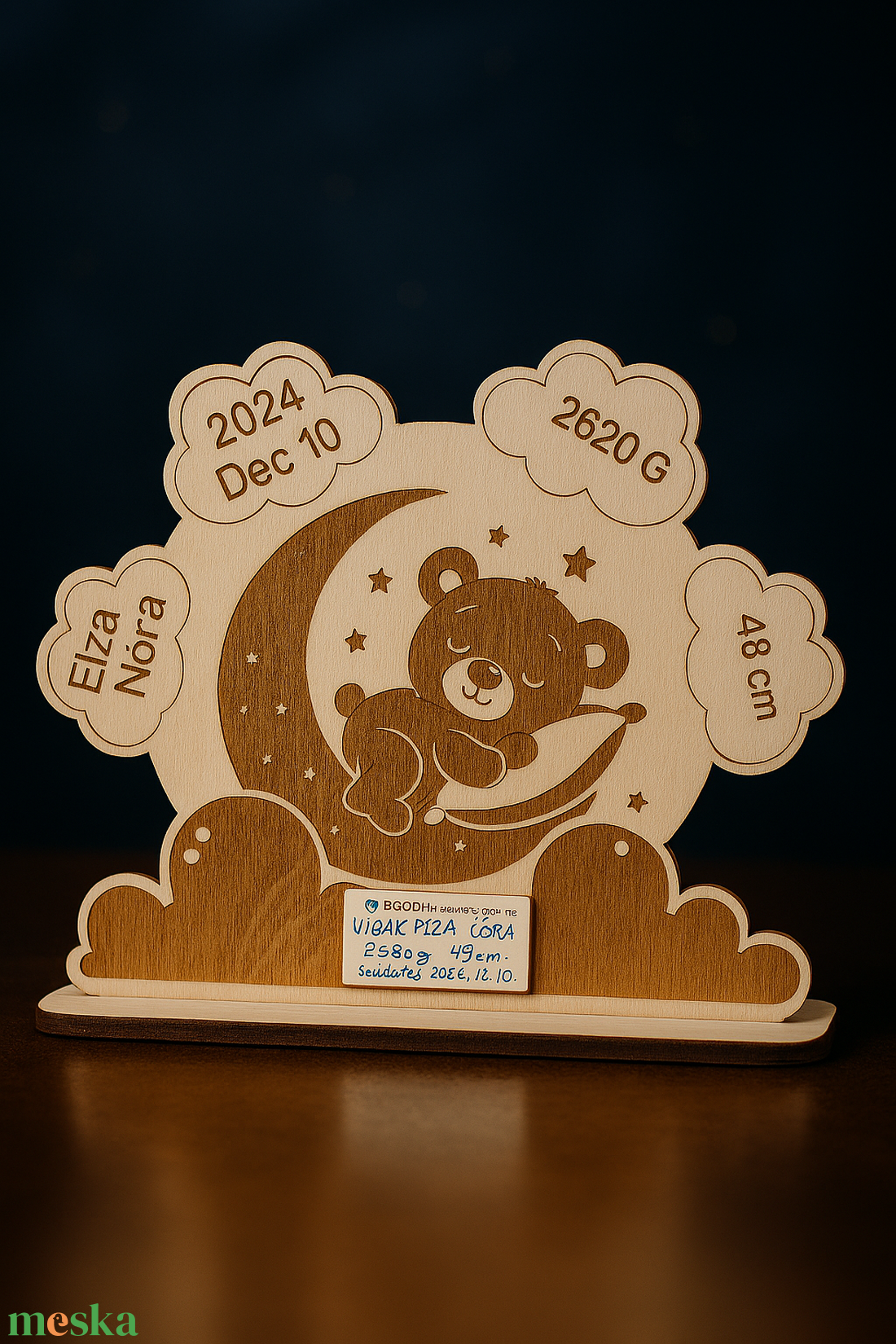 Újszülött karszalag tartó - otthon & életmód - babaszoba, gyerekszoba - babaszoba dekoráció - Meska.hu