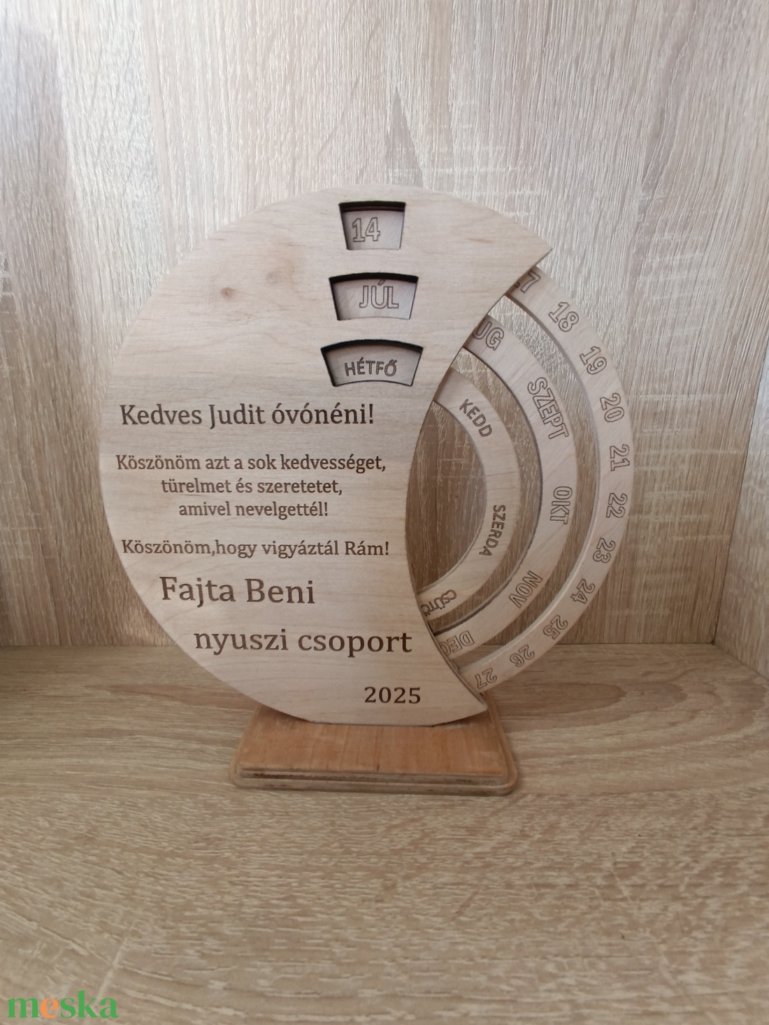 Öröknaptár  - otthon & életmód - dekoráció - fali és függő dekoráció - falinaptár & öröknaptár - Meska.hu