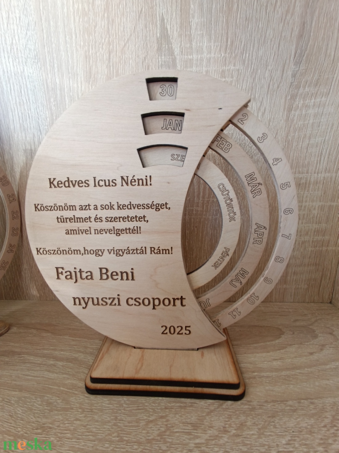 Öröknaptár  - otthon & életmód - dekoráció - fali és függő dekoráció - falinaptár & öröknaptár - Meska.hu