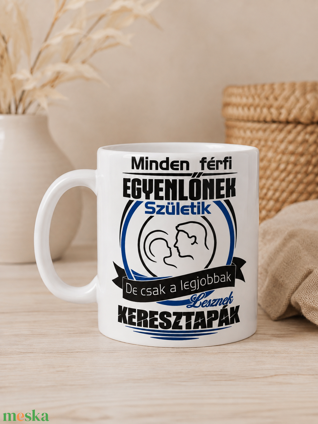  Keresztanya és  Keresztapa páros bögre �  ajándék a legjobb keresztszülőknek - baba - mama - keresztelő kellékek - keresztelőajándékok - Meska.hu
