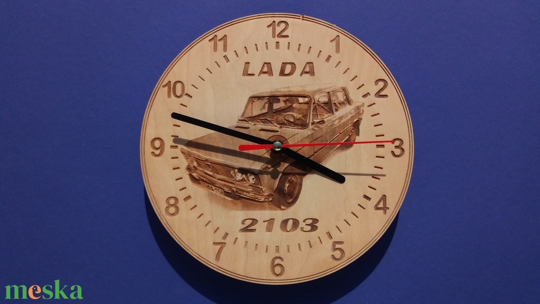 LADA 2103 mintás falióra. Ladás óra. - otthon & életmód - dekoráció - fali és függő dekoráció - falióra & óra - Meska.hu LADA 2103 mintás falióra. Ladás óra. - otthon & életmód - dekoráció - fali és függő dekoráció - falióra & óra - Meska.hu