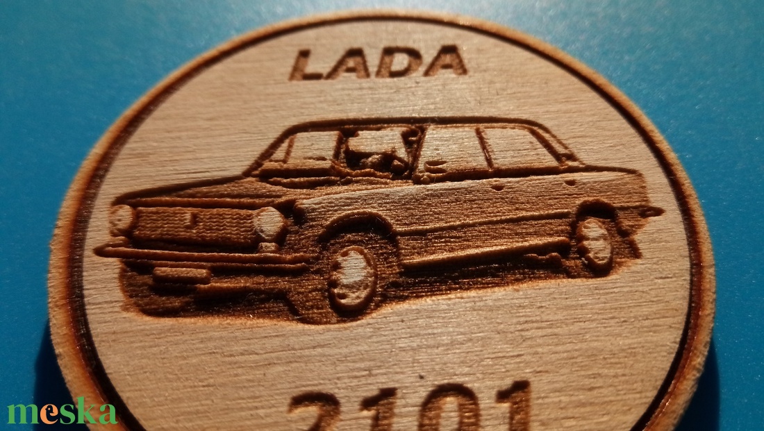 Lada 2101 mintás hűtőmágnes. Ladás gravírozás. (Az autó eredeti szine: piros.) - otthon & életmód - konyhafelszerelés, tálalás - konyhai dekoráció - hűtőmágnes - Meska.hu Lada 2101 mintás hűtőmágnes. Ladás gravírozás. (Az autó eredeti szine: piros.) - otthon & életmód - konyhafelszerelés, tálalás - konyhai dekoráció - hűtőmágnes - Meska.hu
